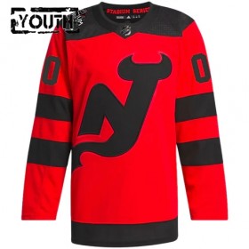 New Jersey Devils Dresy Personalizované 2024 Premium Stadium Series Adidas Červené - Dětské